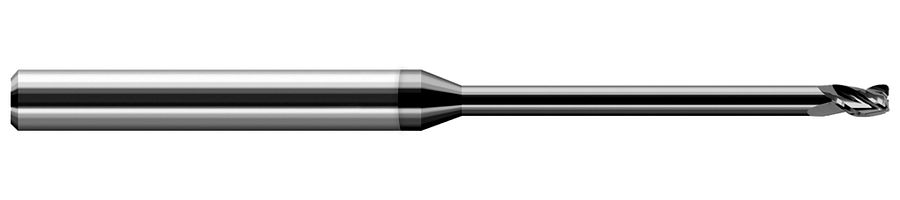 Picture of Harvey Tool 42616-C4 .250 D x .030 R STB FL 12x RCH EM, DMND End Mill Standard Flute Standard Helix Carbide Diamond Single End Corner Radius0.0300 0.76mm